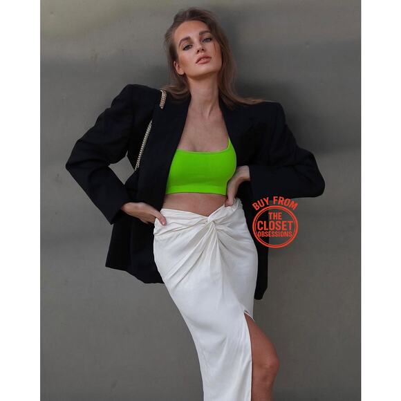 ZARA BLOGGER FAVE!!! High-Waisted Midi Skirt NWT - Picture 9 of 16